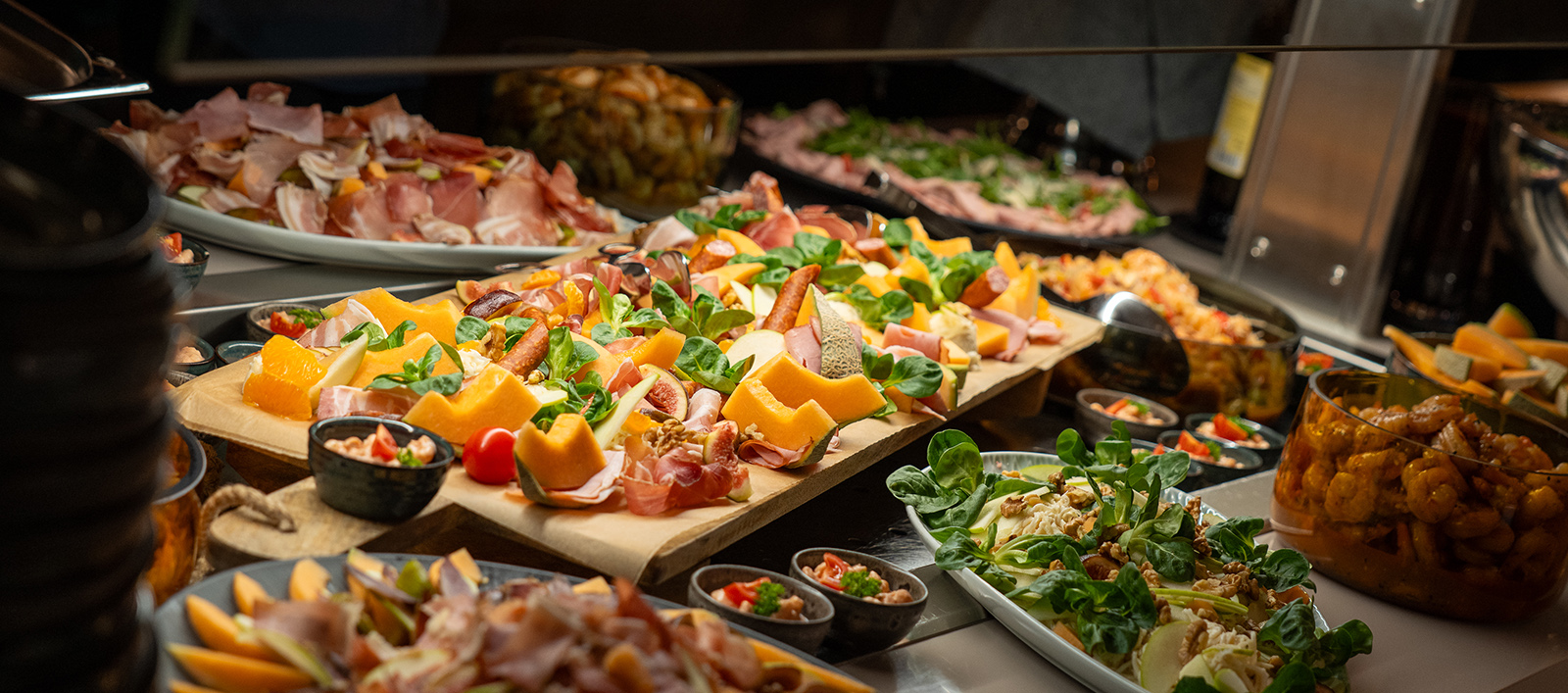 Buffet für eine Feier im VEMA Konferenzzentrum Karlsruhe